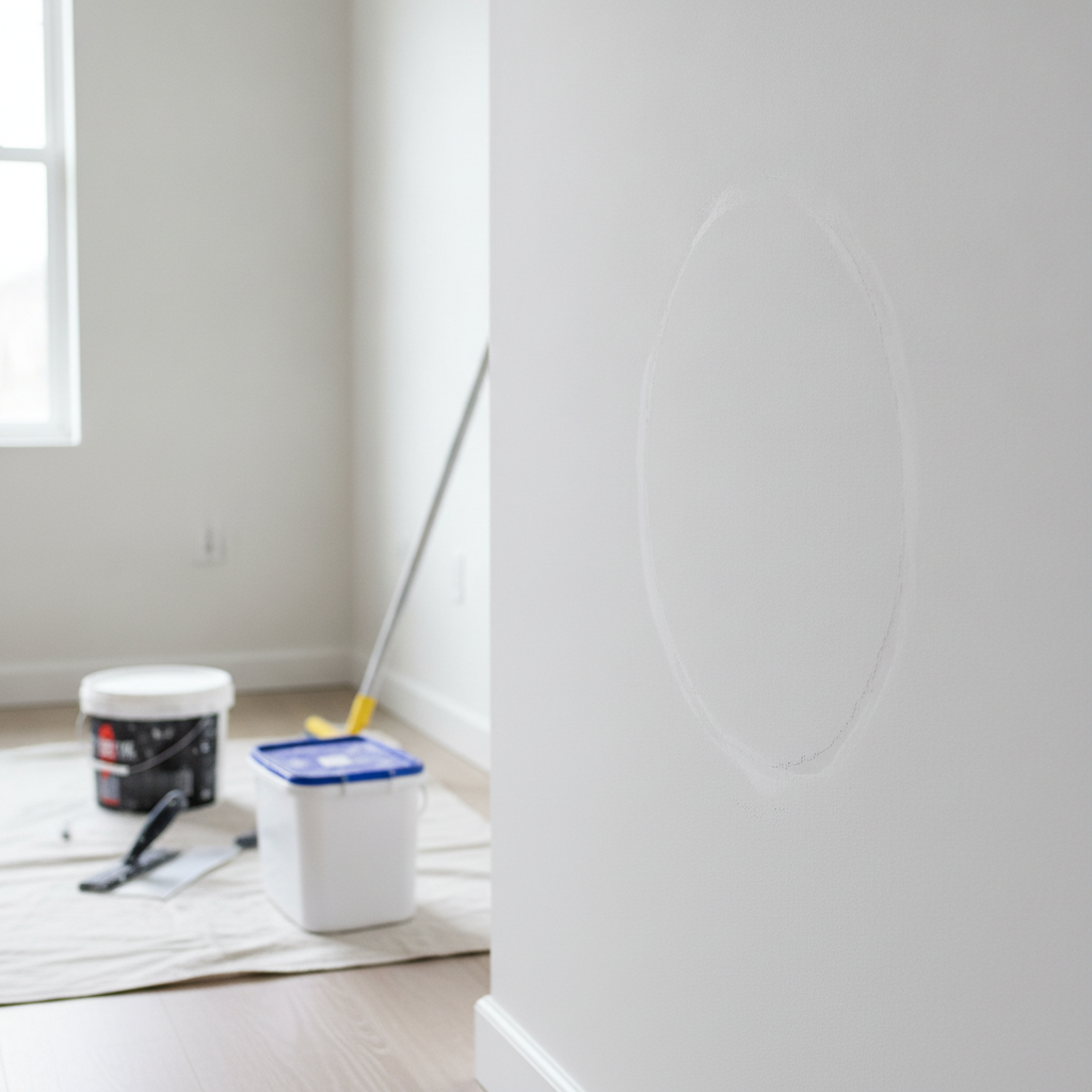 done Drywall Repair - No Face and No Text